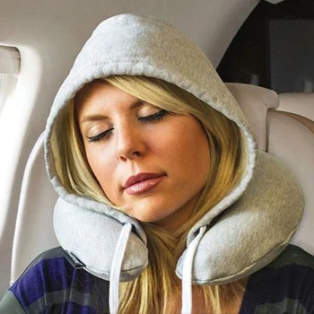 U Shape Travel Hoodie Pillow Folding Lightweight nap Neck Pillow Car Seat office Airplane sleeping Cushion Pillow
U Shape Travel Hoodie Pillow Folding Lightweight nap Neck Pillow Car Seat office Airplane sleeping Cushion Pillow