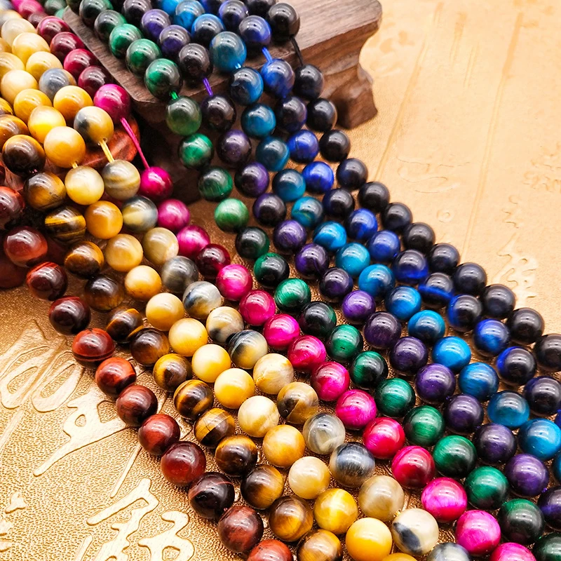 Meajoe 4/6/8/10/12 mm Round Natural 9 Models Tiger Eye Stone Beads Bracelet Accessories Fashion DIY Bracelets Jewelry Gift
Meajoe 4/6/8/10/12 mm Round Natural 9 Models Tiger Eye Stone Beads Bracelet Accessories Fashion DIY Bracelets Jewelry Gift