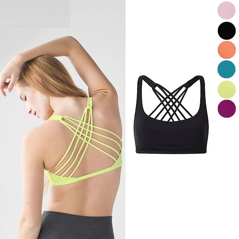 JIGERJOGER Neon color halter Neck Cross Straps Back tops breathable comfortable running Yoga sports bra manufacturers selling
JIGERJOGER Neon color halter Neck Cross Straps Back tops breathable comfortable running Yoga sports bra manufacturers selling