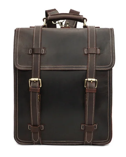 Large Capacity Vintage Genuine Leather Backpacks Preppy Style Male Laptop Travel Bags Students Fashion Cowhide Luggage Bags D615
Large Capacity Vintage Genuine Leather Backpacks Preppy Style Male Laptop Travel Bags Students Fashion Cowhide Luggage Bags D615