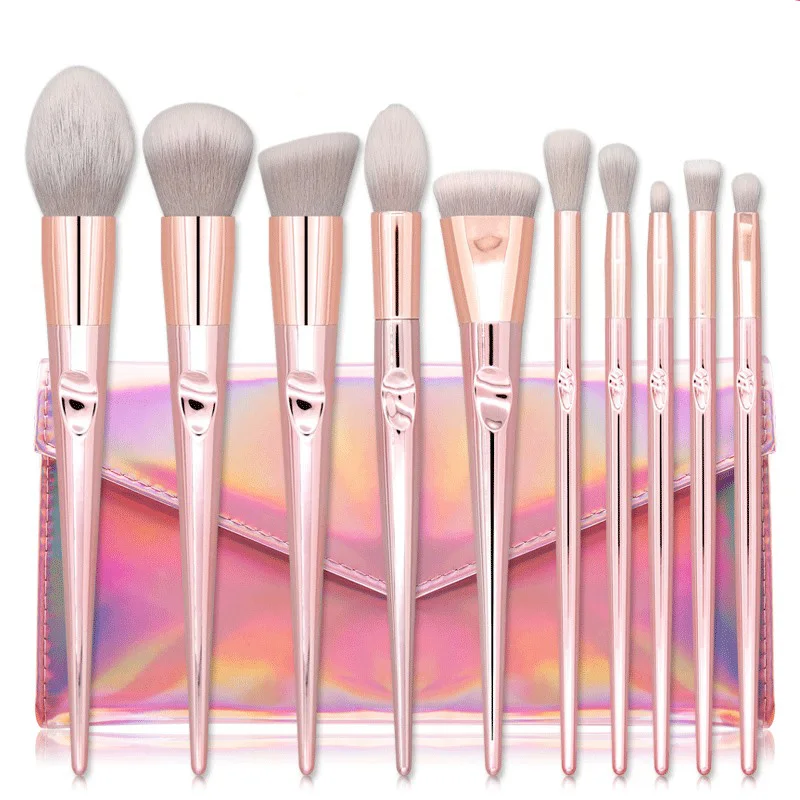 2019 Real Pincel Maquiagem New 10 Wet And Wild Makeup Brush Rod Radiation Cosmetic Set Beauty Tools Package Thumb Eye Shadow
2019 Real Pincel Maquiagem New 10 Wet And Wild Makeup Brush Rod Radiation Cosmetic Set Beauty Tools Package Thumb Eye Shadow
