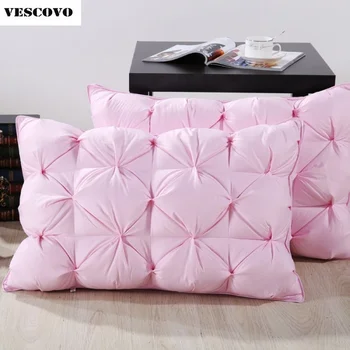 Goose Down Pillow/Neck Pillow with 100% cotton pillow Cover throw pillows bedding Pink
Goose Down Pillow/Neck Pillow with 100% cotton pillow Cover throw pillows bedding Pink