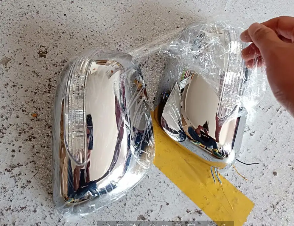 High-quality 2005 FOR Toyota COROLLA rearview mirror rearview mirror cover with light decorative cover modification
High-quality 2005 FOR Toyota COROLLA rearview mirror rearview mirror cover with light decorative cover modification