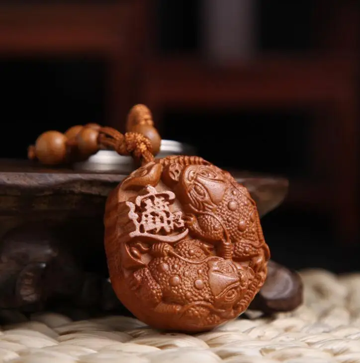Chinese Peach Wood Carved Animal Double Golden Cicada Biting Coin Bring In Wealth And Treasure Exquisite Car Key Chain Pendant
Chinese Peach Wood Carved Animal Double Golden Cicada Biting Coin Bring In Wealth And Treasure Exquisite Car Key Chain Pendant