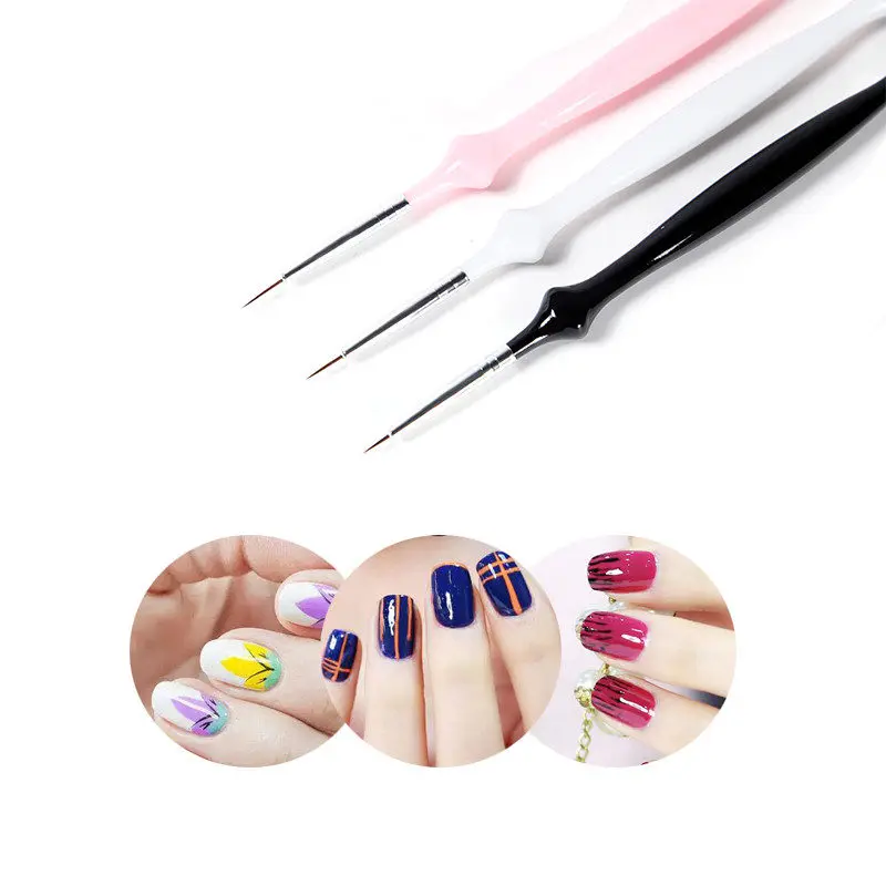 ROSALIND 3PCS/SET Nail Art Painting Nail Gel Brushes Drawing Pens For Nail Art Design Manicure DIY Acrylic Gel Brushes Kit
ROSALIND 3PCS/SET Nail Art Painting Nail Gel Brushes Drawing Pens For Nail Art Design Manicure DIY Acrylic Gel Brushes Kit