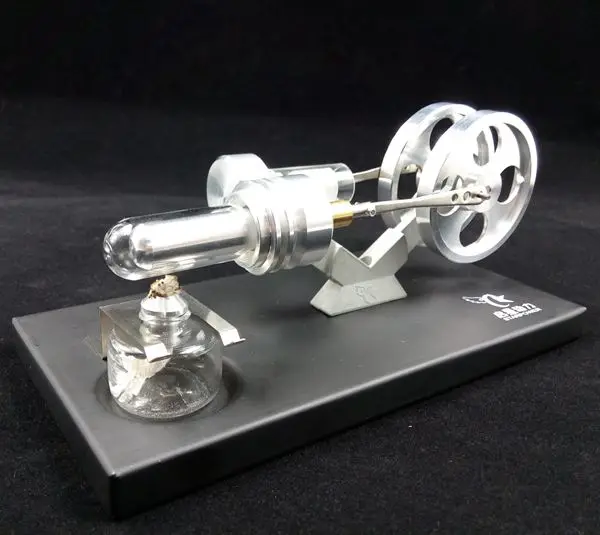 Mini Stirling Engine Model Metal Plate External Combustion Machine Technology Production Model 180*90*90mm
Mini Stirling Engine Model Metal Plate External Combustion Machine Technology Production Model 180*90*90mm