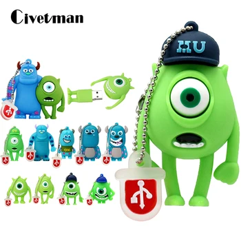 Pen Drive Cartoon Smile Cow Monster University USB Flash Drive 8GB 16GB 32GB 64GB 128GB Bulk USB 2.0 Flash Memory Stick Pendrive
Pen Drive Cartoon Smile Cow Monster University USB Flash Drive 8GB 16GB 32GB 64GB 128GB Bulk USB 2.0 Flash Memory Stick Pendrive
