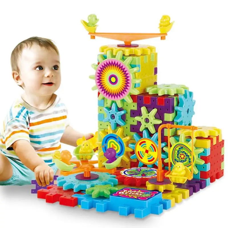 Electric Block Toy Assembled Building Blocks Electric Rotary Toy Bricks Chageable Pattern Children Toys for Kid Education Gift
Electric Block Toy Assembled Building Blocks Electric Rotary Toy Bricks Chageable Pattern Children Toys for Kid Education Gift