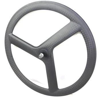 700C Full carbon 3 Spokes 20mm width 50mm depth Clincher/Tubular Wheelset tri-spoke carbon wheels for Track/ Road Bike 12k matte
700C Full carbon 3 Spokes 20mm width 50mm depth Clincher/Tubular Wheelset tri-spoke carbon wheels for Track/ Road Bike 12k matte