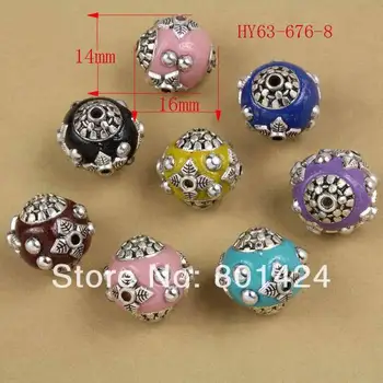 free shipping 10pcs 63-676 handmade Indian Nepalese Indonesian tibetan beads 14mm cooper alloy clay vintage round beads
free shipping 10pcs 63-676 handmade Indian Nepalese Indonesian tibetan beads 14mm cooper alloy clay vintage round beads