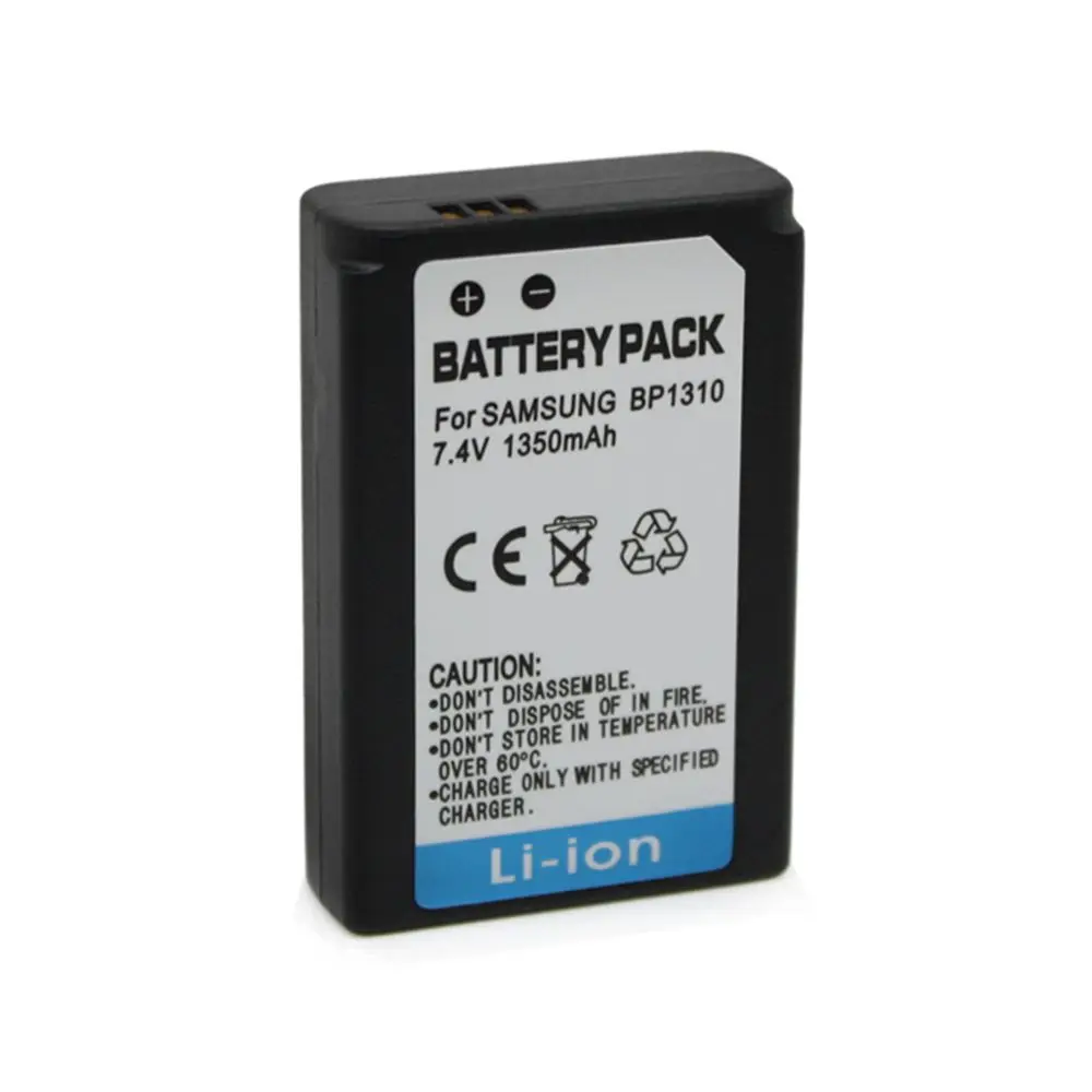 Аккумулятор WHCYonline для камеры SAMSUNG NX5 NX10 NX11 NX20 NX100 1300 мАч IA-BP1310 BP 1310 | Электроника
