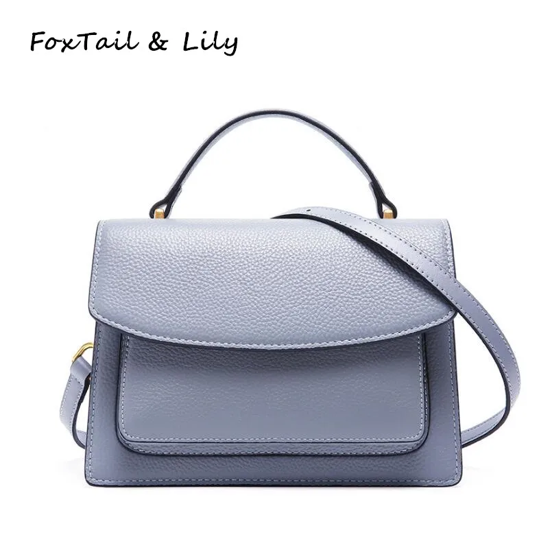 FoxTail & Lily Luxury Real Leather Handbags Simple Ladies Fashion All-match Shoulder Bag Genuine Leather Women Crossbody Bags
FoxTail & Lily Luxury Real Leather Handbags Simple Ladies Fashion All-match Shoulder Bag Genuine Leather Women Crossbody Bags