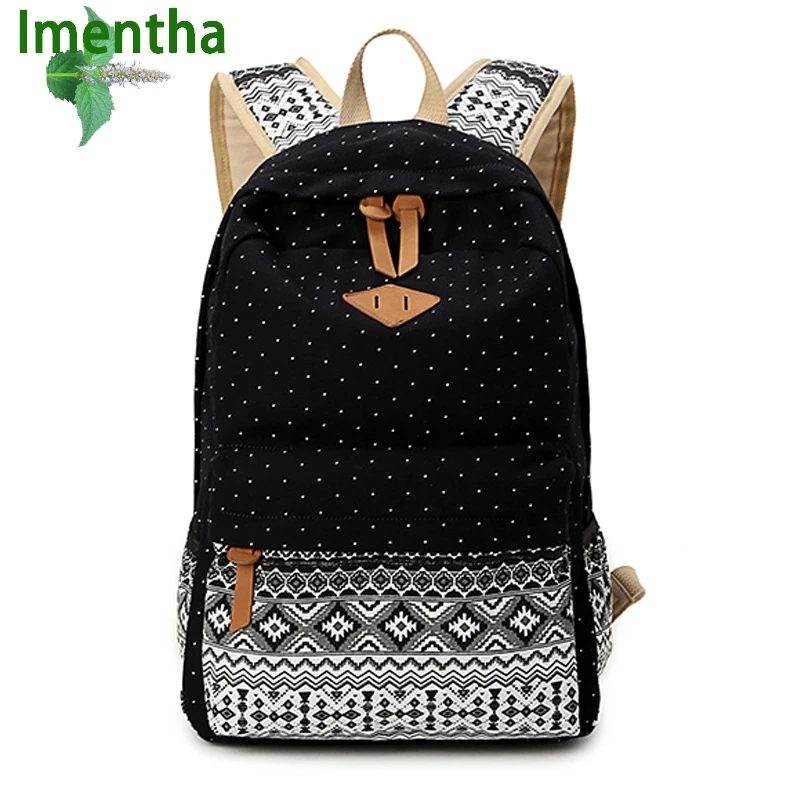 Preppy Bagpack Female Canvas dots Printing Backpack Women Computer Back Pack Lady School Bags for Teenagers Gilrs
Preppy Bagpack Female Canvas dots Printing Backpack Women Computer Back Pack Lady School Bags for Teenagers Gilrs