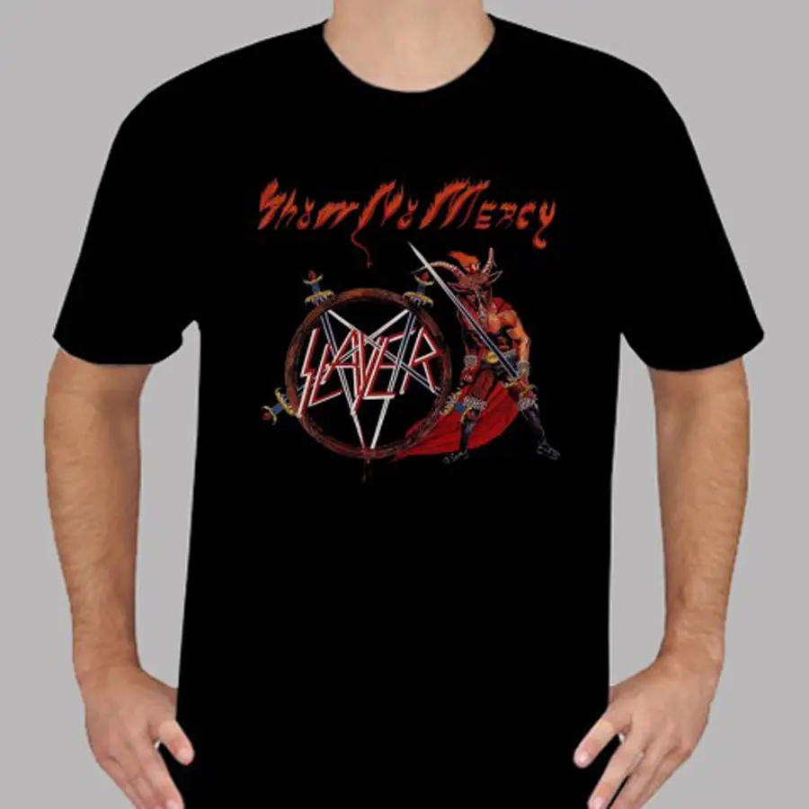 New SLAYER *Show No Mercy Metal Rock Band Men's Black T-Shirt Size S to 3XLMen T-Shirt Top
New SLAYER *Show No Mercy Metal Rock Band Men's Black T-Shirt Size S to 3XLMen T-Shirt Top