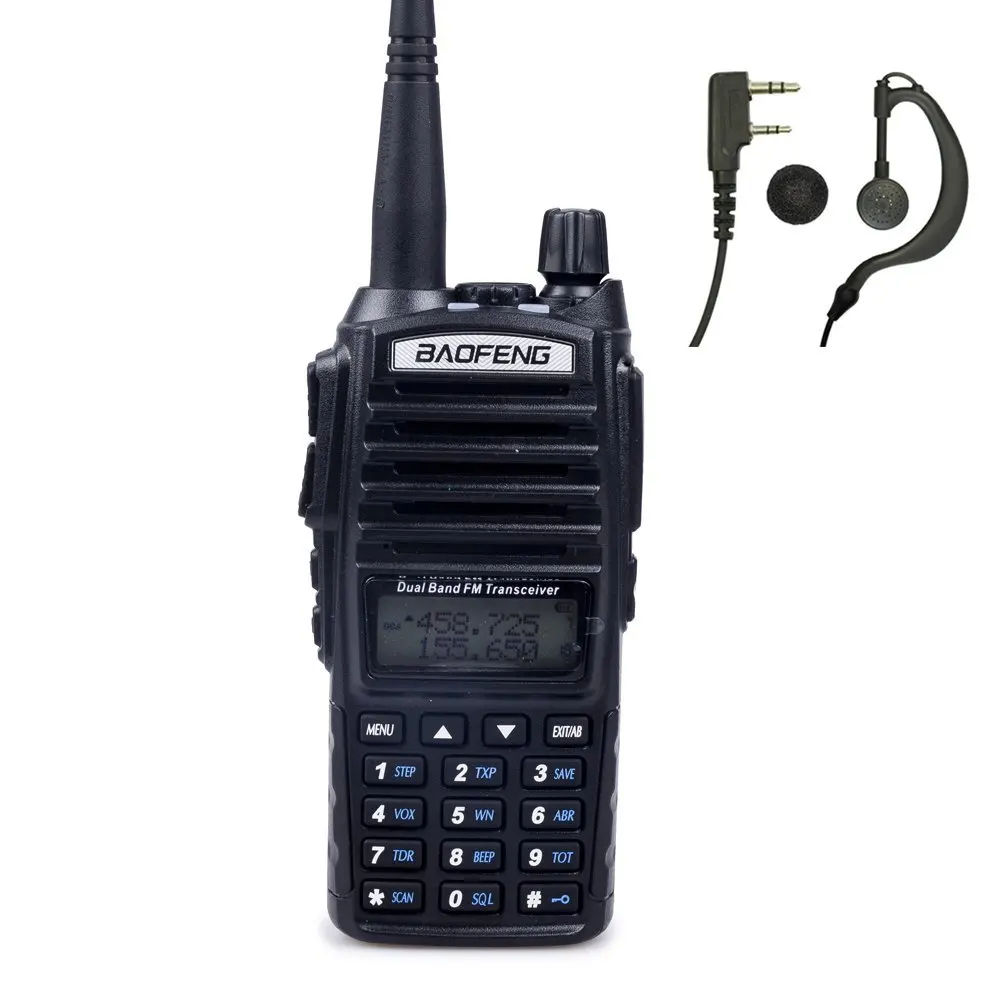 UV-82 Walkie Talkie Portable Two-way FM Transceiver Radio Scanner CB Ham Station For VHF/UHF Baofeng UV-82 Hand Radio Baofeng
UV-82 Walkie Talkie Portable Two-way FM Transceiver Radio Scanner CB Ham Station For VHF/UHF Baofeng UV-82 Hand Radio Baofeng