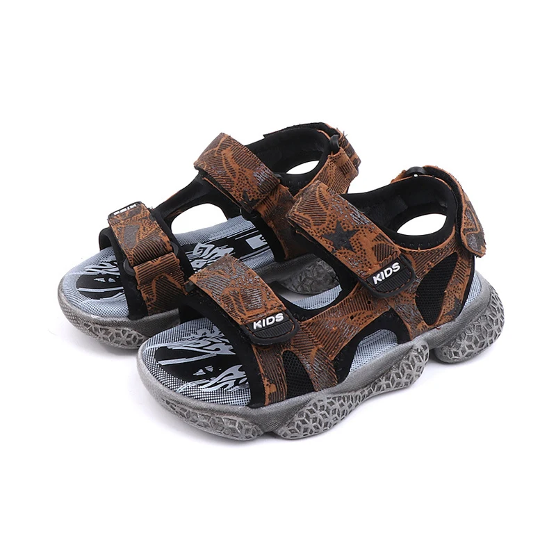 2019 Summer Kids Shoes Boys Sandals Fashion High Quality Boy Shoes Soft Sole Genuine Leather Beach Children Sandals
2019 Summer Kids Shoes Boys Sandals Fashion High Quality Boy Shoes Soft Sole Genuine Leather Beach Children Sandals