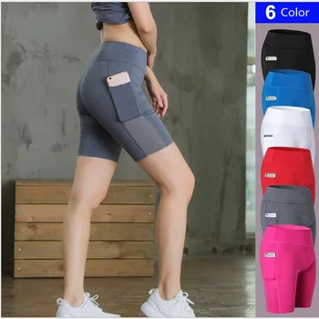 Women High Elastic Leggings Pocket Skinny Sporting Knee Length Leggings Plus Size Fitness Quick Dry Capri Pants 6 color
Women High Elastic Leggings Pocket Skinny Sporting Knee Length Leggings Plus Size Fitness Quick Dry Capri Pants 6 color
