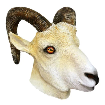 White Goat Latex Mask Antelope Animal Full Head Fancy Dress up Carnival Party Masks Halloween Costumes
White Goat Latex Mask Antelope Animal Full Head Fancy Dress up Carnival Party Masks Halloween Costumes