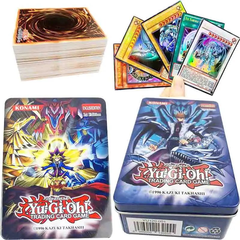 

60pcs Yu-Gi-Oh! Anime Style Cards Dark Magician Exodia Obelisk Slifer Ra Yugioh DM Classic Orica Proxy Card Childhood Memory