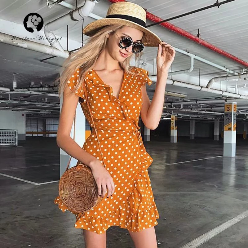 Floral Print Casual Summer Mini Dress 2018 Women Ruffled V Neck High Cut Ruffles Beach Party Dress Vestidos
Floral Print Casual Summer Mini Dress 2018 Women Ruffled V Neck High Cut Ruffles Beach Party Dress Vestidos