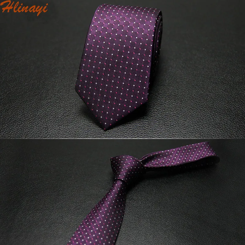 Hlinayi Boutique мужской деловой галстук из полиэстера 7 см в британском стиле |