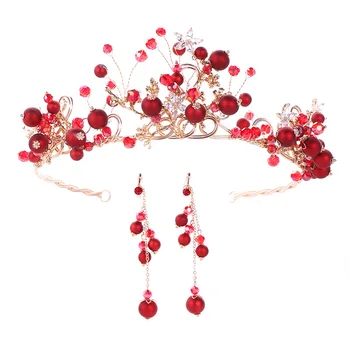 Bridal Crown Pearl Headband Princess Crown Headband Bridal Head Ornament Rhinestone Flower Crown
Bridal Crown Pearl Headband Princess Crown Headband Bridal Head Ornament Rhinestone Flower Crown