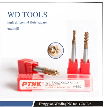a1.5x4cx50x4dx4F Germany material flutes standard PTHK square type end mill for hardend carbon steel
a1.5x4cx50x4dx4F Germany material flutes standard PTHK square type end mill for hardend carbon steel