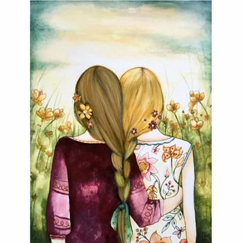 5D DIY Diamond Painting Long hair sister Diamond Mosaic Picture Of Rhinestones Portrait Embroidery Cross Stitch Home Decor Art
5D DIY Diamond Painting Long hair sister Diamond Mosaic Picture Of Rhinestones Portrait Embroidery Cross Stitch Home Decor Art