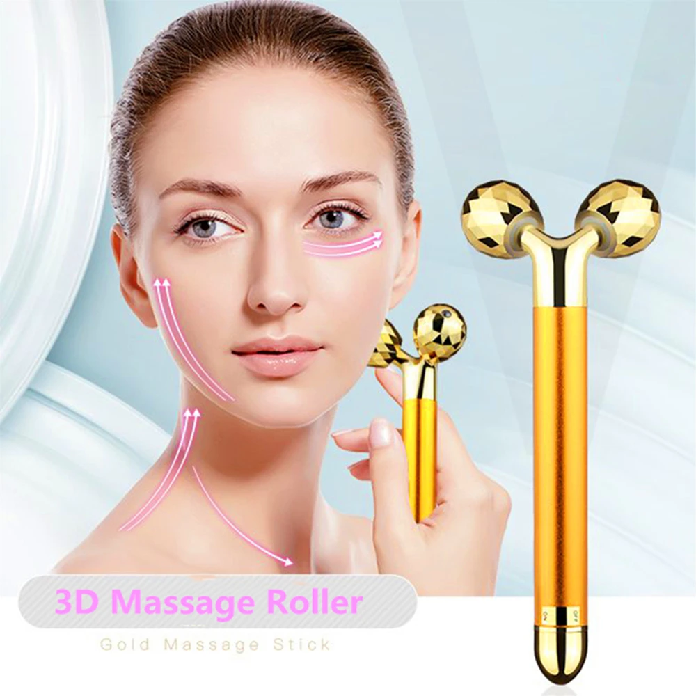 Face Lift Tool Face Vibration Massager Roller Facial Skin Beauty Tool Tightening Wrinkle Removal Massage Bar
Face Lift Tool Face Vibration Massager Roller Facial Skin Beauty Tool Tightening Wrinkle Removal Massage Bar