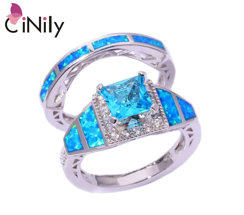 Gift Luxury & Wholesale & Retail For Women Jewelry Blue Fire Opal & Aquamarine & Cubic Zirconia Silver Ring Size 6 7 8 9 OJ8102
Gift Luxury & Wholesale & Retail For Women Jewelry Blue Fire Opal & Aquamarine & Cubic Zirconia Silver Ring Size 6 7 8 9 OJ8102