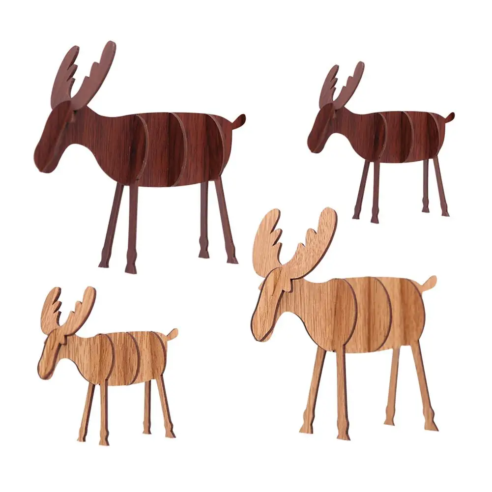 1pc DIY Wooden Elk Ornaments Christmas Children's Gifts S/L For Christmas Tree Decorations
1pc DIY Wooden Elk Ornaments Christmas Children's Gifts S/L For Christmas Tree Decorations
