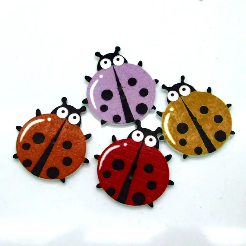 50pcs Mixed Ladybug Wooden Sewing Buttons For Clothing Needlework Scrapbooking Wood Botones Decorative Crafts Diy Accessories
50pcs Mixed Ladybug Wooden Sewing Buttons For Clothing Needlework Scrapbooking Wood Botones Decorative Crafts Diy Accessories