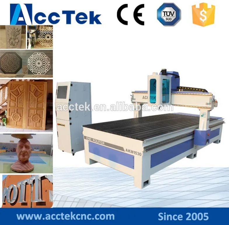 Image professional supply stable performance wood kitchen cabinet cnc router 1530