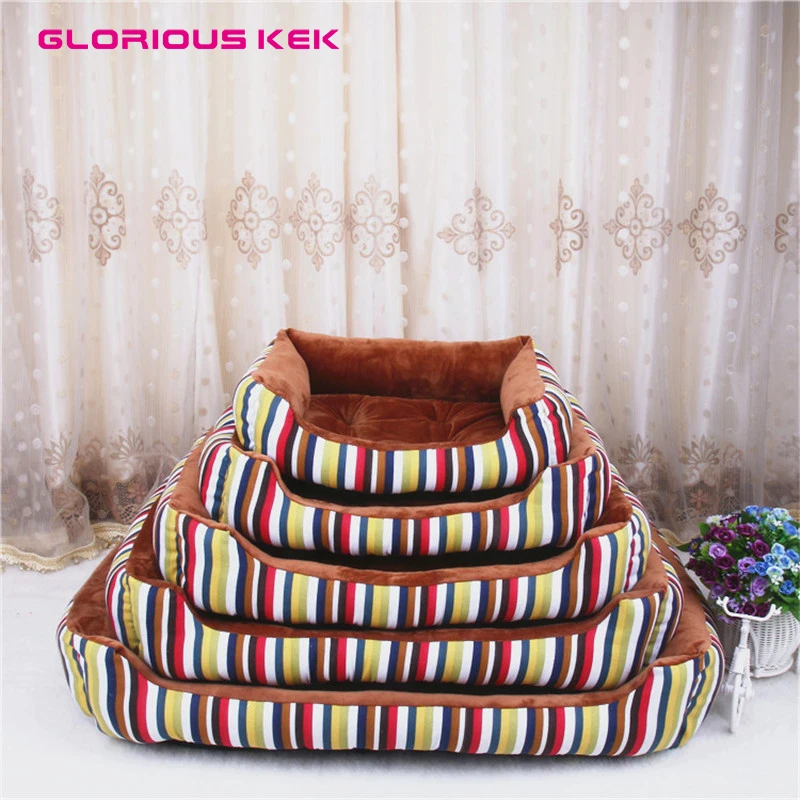 GLORIOUS KEK Dog Bed for Large Dogs Winter Warm Striped Canvas Pet Bed Machine Washable Fleece Square Dog Bed Sofa Small Medium
GLORIOUS KEK Dog Bed for Large Dogs Winter Warm Striped Canvas Pet Bed Machine Washable Fleece Square Dog Bed Sofa Small Medium