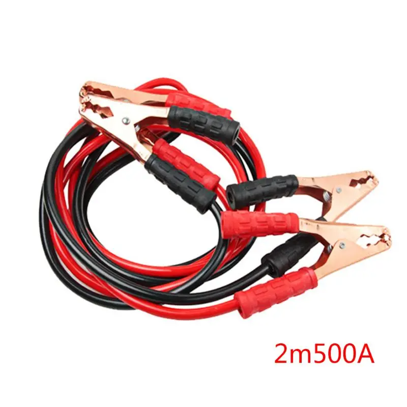 Heavy Duty 500AMP 2M Car Battery Jump Leads Cables Jumper Cable For Car Van Truck
Heavy Duty 500AMP 2M Car Battery Jump Leads Cables Jumper Cable For Car Van Truck