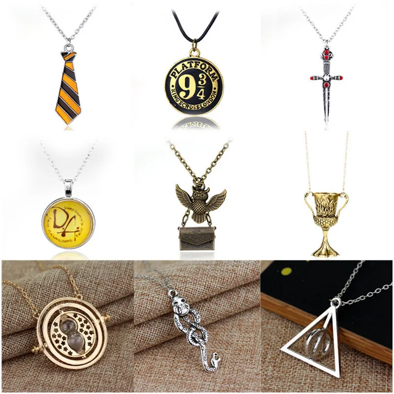 Hot Dumbledore Voldemort Magic Wand Pendant Necklace Deathly Hallows Golden Snitch Time Turner Charm Necklace Triangle Necklace
Hot Dumbledore Voldemort Magic Wand Pendant Necklace Deathly Hallows Golden Snitch Time Turner Charm Necklace Triangle Necklace