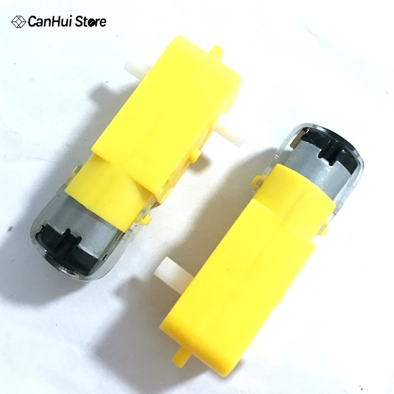 2pcs TT Motor 130motor Smart Car Robot Gear Motor DC3V-6V DC Gear Motor Intelligent Car Chassis Four Drive Car Hot
2pcs TT Motor 130motor Smart Car Robot Gear Motor DC3V-6V DC Gear Motor Intelligent Car Chassis Four Drive Car Hot