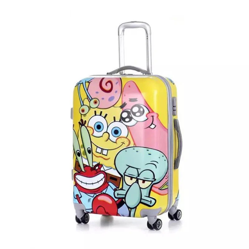 SpongeBob cute rolling luggage cartoon carry on spinner trolley suitcase with wheels fashion travel luggage 20" inch
SpongeBob cute rolling luggage cartoon carry on spinner trolley suitcase with wheels fashion travel luggage 20" inch