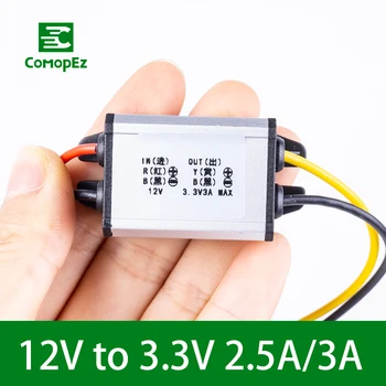 12V to 3.3V 2.5A 3A DC DC Converter Step Down Buck Regulator Voltage Reducer Transformer for Cars Led Digital Control Equipment
12V to 3.3V 2.5A 3A DC DC Converter Step Down Buck Regulator Voltage Reducer Transformer for Cars Led Digital Control Equipment