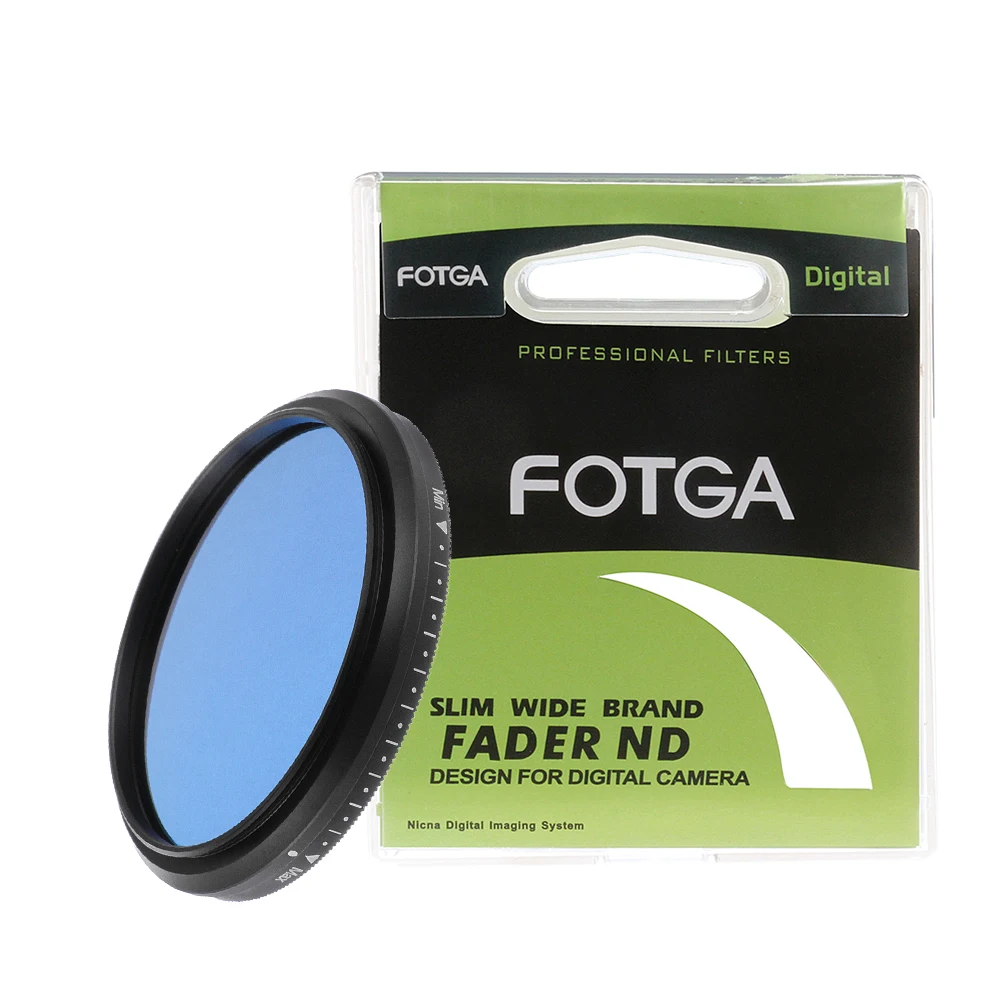 FOTGA Slim Fader Variable Adjustable ND ND2 to ND400 52mm Neutral Density Filter for Photo Studio EF50mm/1.8 28mm/2.8
FOTGA Slim Fader Variable Adjustable ND ND2 to ND400 52mm Neutral Density Filter for Photo Studio EF50mm/1.8 28mm/2.8