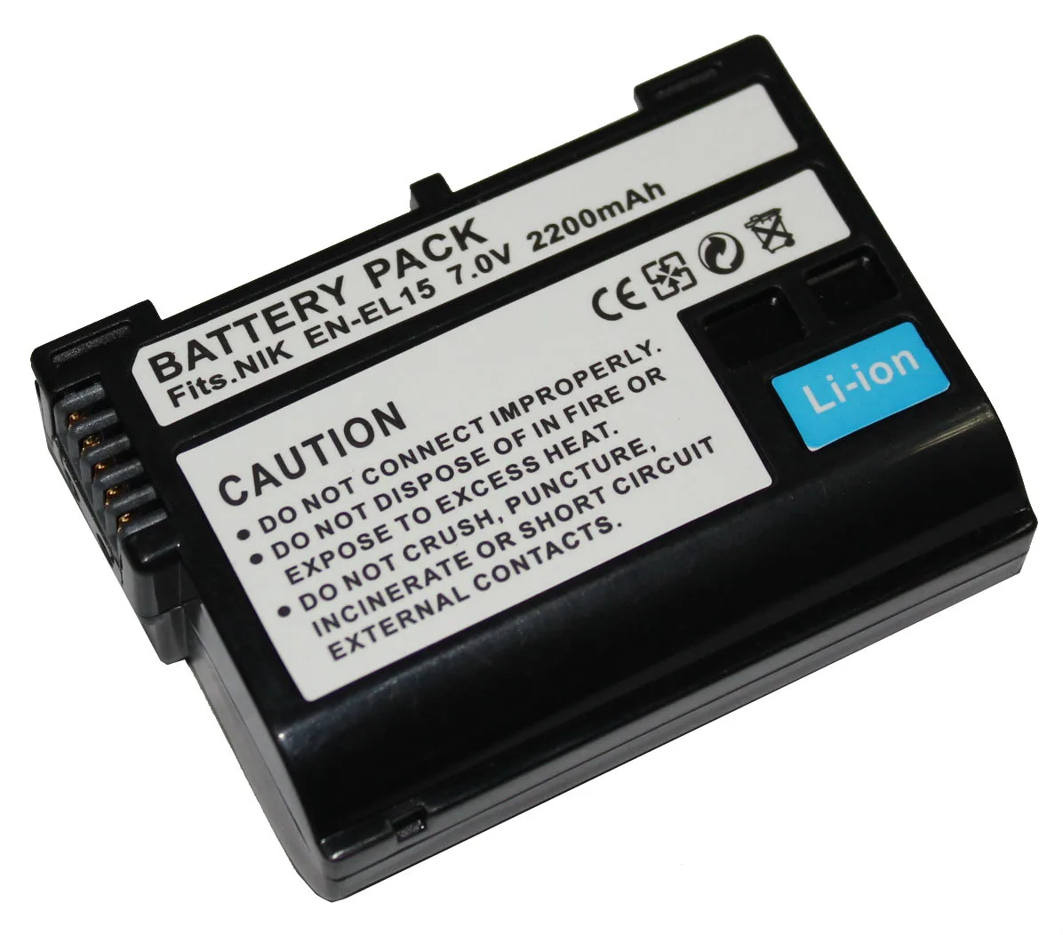 Батарея GTF EN-EL15 D7000 аккумулятор D800 V1 D600 Аккумулятор камеры D800E D7100 D610 D810 D810A D750 D7200 MH-25