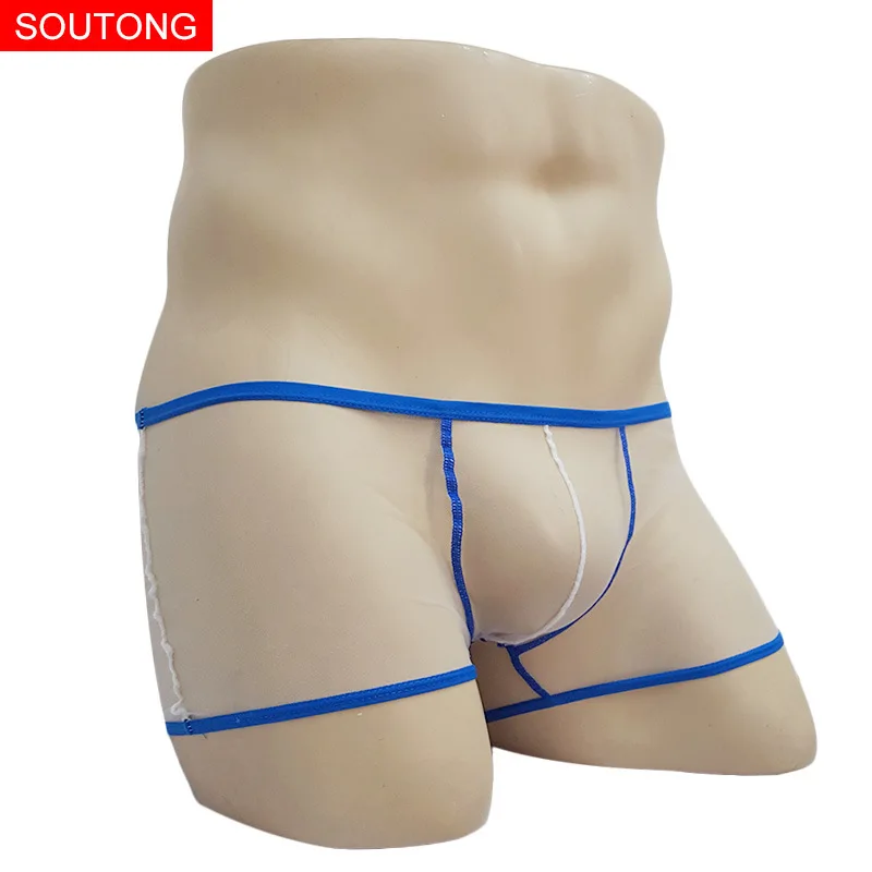 New Polyester Mens Sexy See Through Mesh net Boxer Underwear Man Lingerie Breathable Thin Undies
New Polyester Mens Sexy See Through Mesh net Boxer Underwear Man Lingerie Breathable Thin Undies