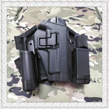 Tactical Right-hand Leg Holster For Sig Sauer P200 P226 P227 P229 With 2 Pouches 
Tactical Right-hand Leg Holster For Sig Sauer P200 P226 P227 P229 With 2 Pouches
