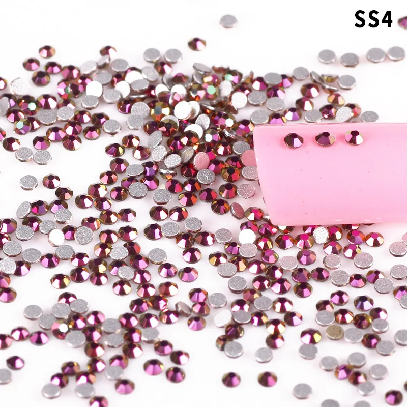 1440pcs SS4 1.6mm Chameleon Flame Nail Rhinestone Non Hotfix Flatback Shiny Nail Art 3D Decoration DIY Manicure Accessories H601
1440pcs SS4 1.6mm Chameleon Flame Nail Rhinestone Non Hotfix Flatback Shiny Nail Art 3D Decoration DIY Manicure Accessories H601
