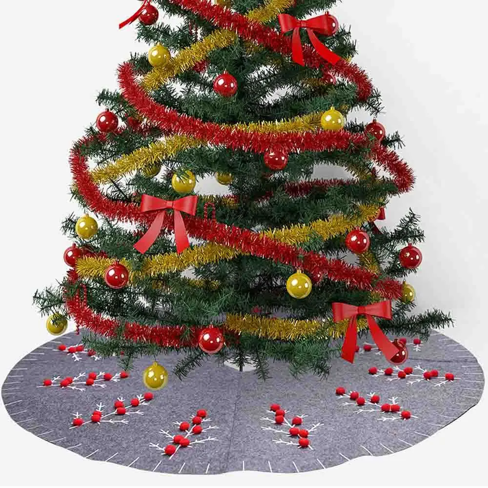 120cm Christmas Tree Skirt Round Carpet Party Ornaments Christmas Decorations Home Floor Mat Xmas Tree Skirt Aprons
120cm Christmas Tree Skirt Round Carpet Party Ornaments Christmas Decorations Home Floor Mat Xmas Tree Skirt Aprons