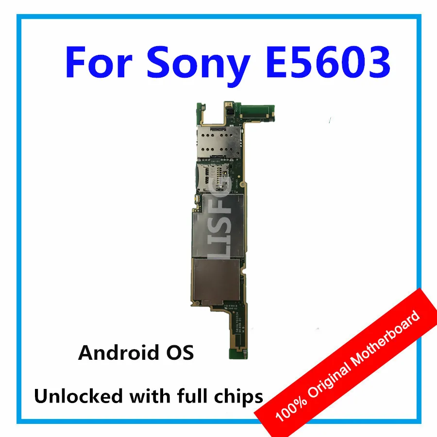 For Sony Xperia M5 E5603 motherboard 100% Unlocked Original M5 Motherboard E5603 Mainboard Android OS Logic board With Chips
For Sony Xperia M5 E5603 motherboard 100% Unlocked Original M5 Motherboard E5603 Mainboard Android OS Logic board With Chips