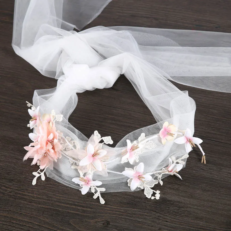 Luxury Pink Flower noiva Handmade Bridal Hair Veil Hair pins Romantic Tiaras Headband Headpiece Jewelry Prom Wedding Accessory
Luxury Pink Flower noiva Handmade Bridal Hair Veil Hair pins Romantic Tiaras Headband Headpiece Jewelry Prom Wedding Accessory