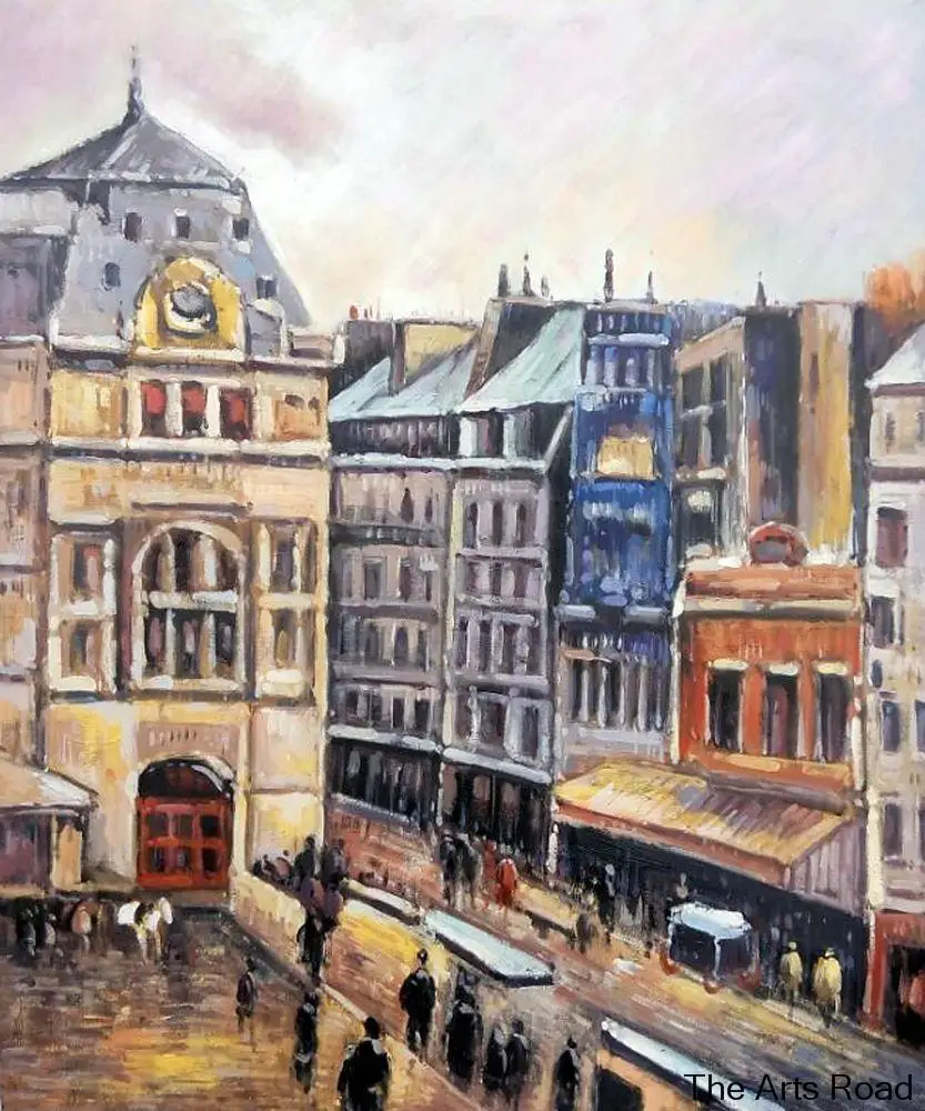 House Painting on Canvas View of Paris, Rue d-Amsterdam Camille Pissarro Art for Home Decoration Hand Painted No Framed
House Painting on Canvas View of Paris, Rue d-Amsterdam Camille Pissarro Art for Home Decoration Hand Painted No Framed