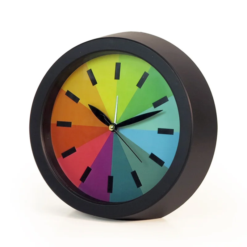 Fashion rainbow alarm clock, super silent, sweep second movement, student alarm clock, mute alarm clock, 6 inches white, black,
Fashion rainbow alarm clock, super silent, sweep second movement, student alarm clock, mute alarm clock, 6 inches white, black,
