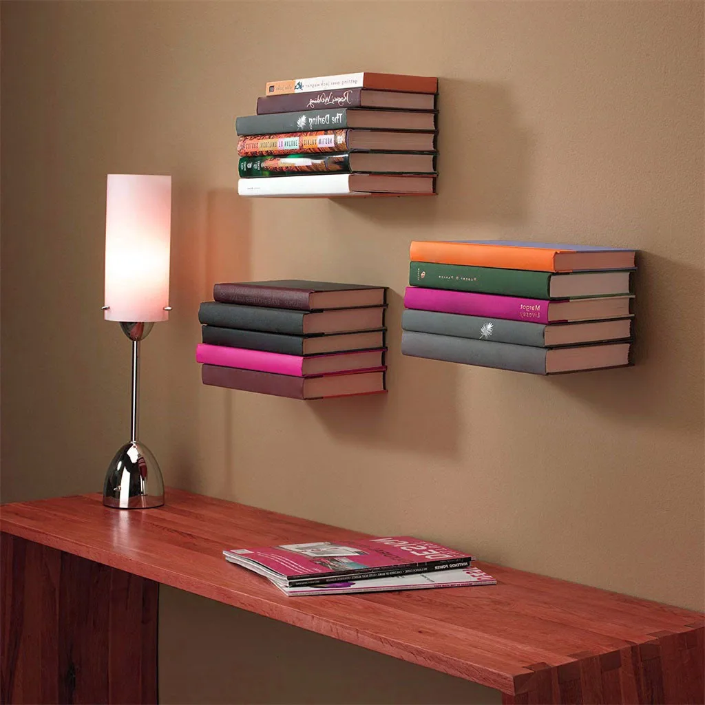 Floating metal Bookshelf From For Storing And Displaying Your Favorite Books Shelf Mounting Accessories Dropshipping &xs
Floating metal Bookshelf From For Storing And Displaying Your Favorite Books Shelf Mounting Accessories Dropshipping &xs